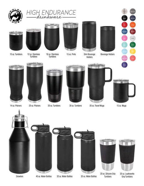 RTIC Custom Laser Engraved 12oz Travel Coffee Mug - Navy - Drinkware